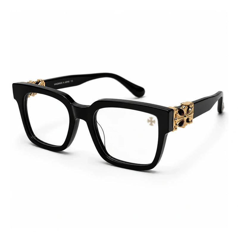 Black Chr0me Glasses