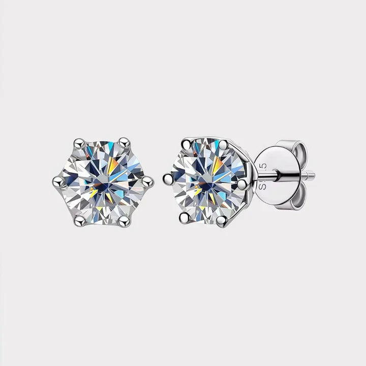 Moissanite earrings